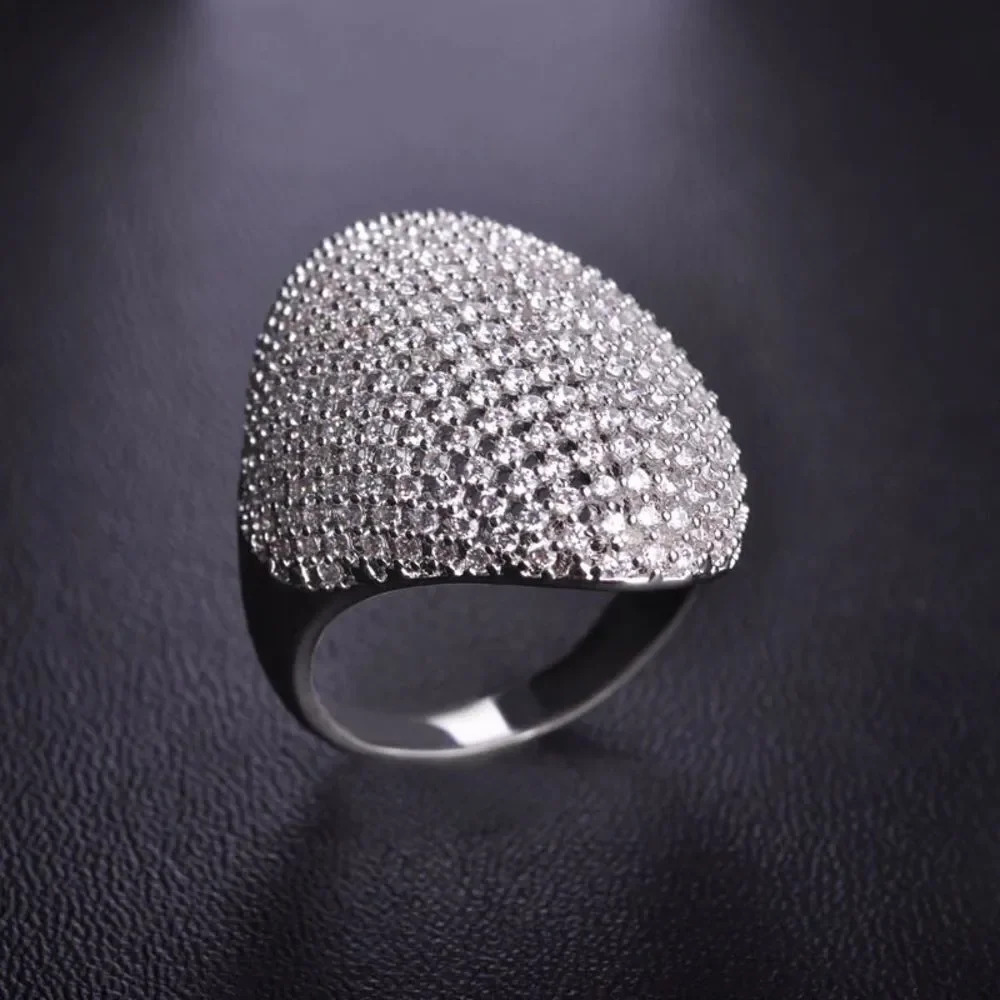 VQ Cubic Zirconia Rhinestones Ring